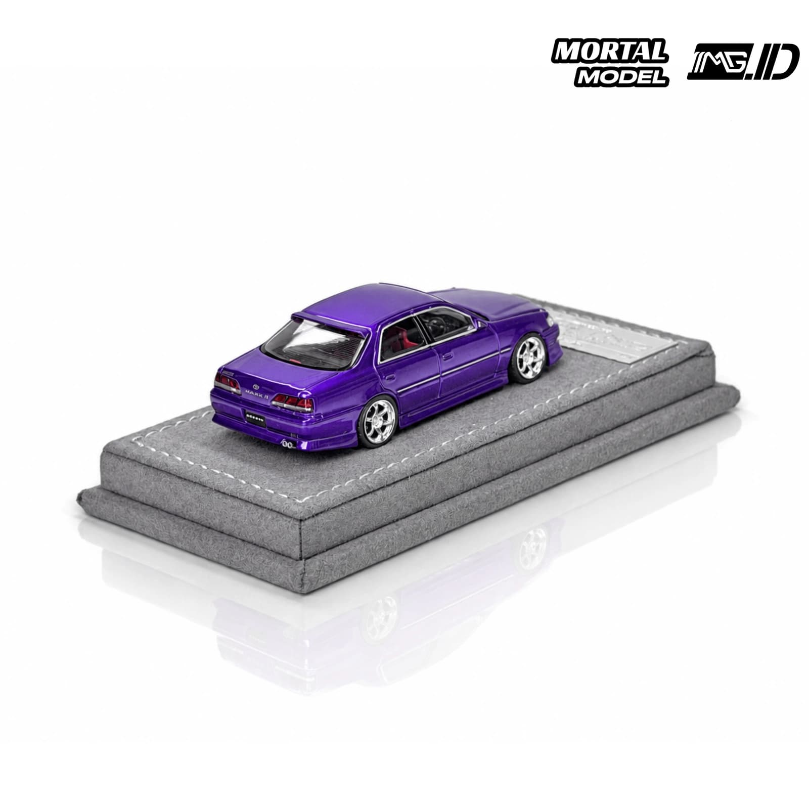 Mortal Model 1:64 Toyota Cresta Serawak Malaya Hobby Shop Pearl Purple Limited 599 Pcs 2