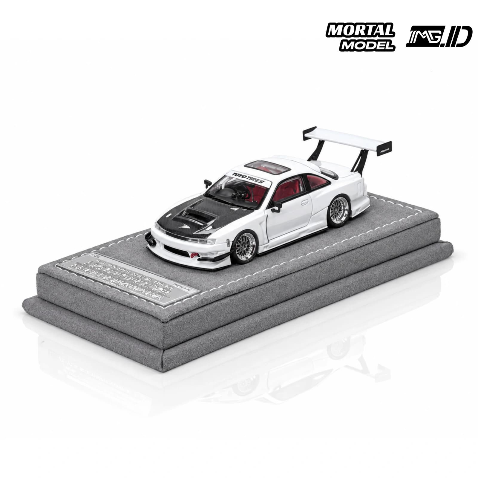 Mortal Model 1:64 Nissan Silvia S14 Seiji ookawara V2 APA XPO China 2025 White (Chase) Limited 199 Pcs 2