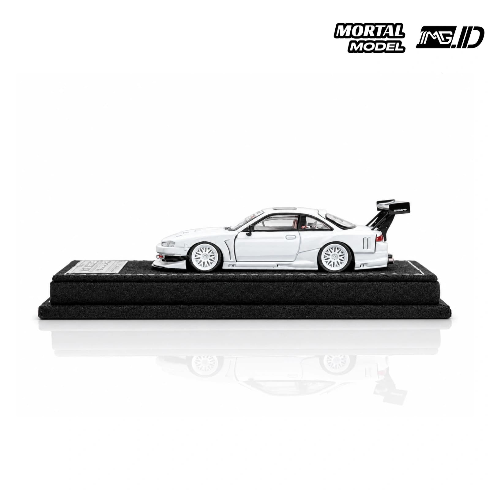 Mortal Model 1:64 Nissan Silvia S14 Seiji Ookawara V2 White Special Malaya Hobby Shop 2025  Limited 499 Pcs 3