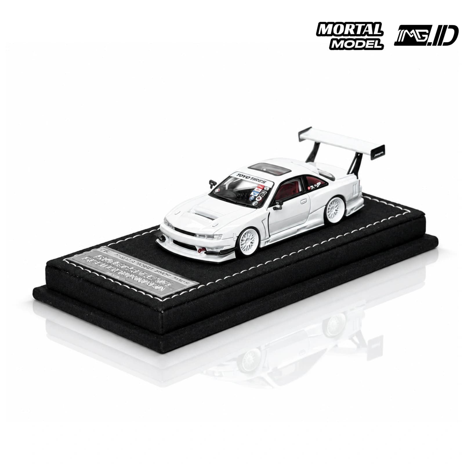 Mortal Model 1:64 Nissan Silvia S14 Seiji Ookawara V2 White Special Malaya Hobby Shop 2025  Limited 499 Pcs 2
