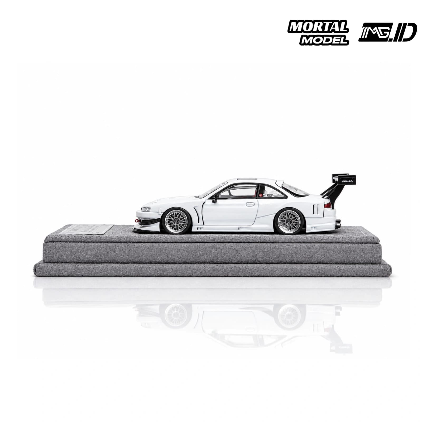 Mortal Model 1:64 Nissan Silvia S14 Seiji Ookawara V2 APA XPO CHINA 2025 Pearl White (Regular)Limited 899 Pcs 3