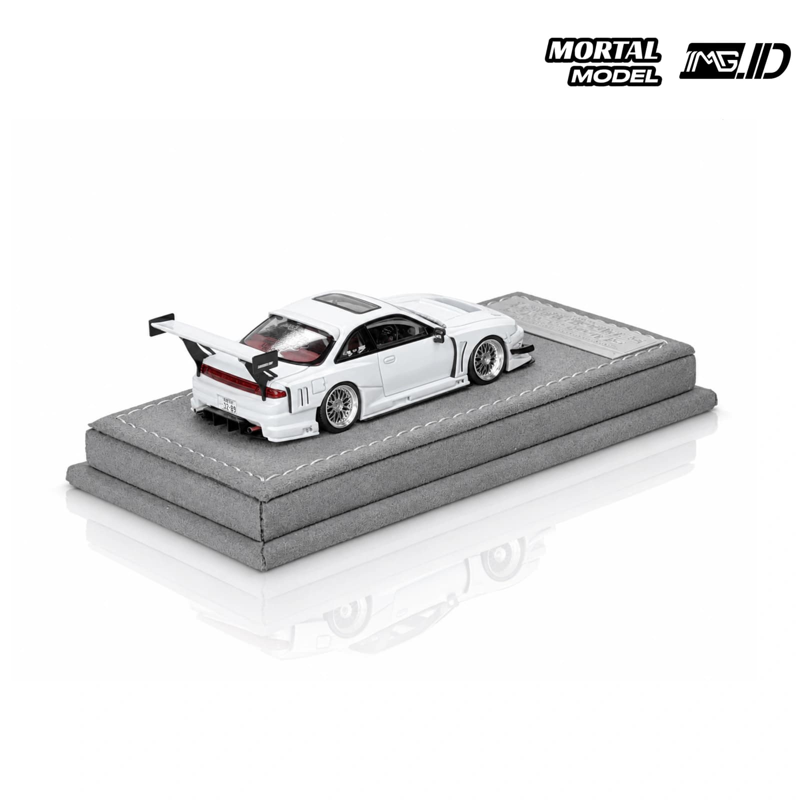 Mortal Model 1:64 Nissan Silvia S14 Seiji Ookawara V2 APA XPO CHINA 2025 Pearl White (Regular)Limited 899 Pcs 4