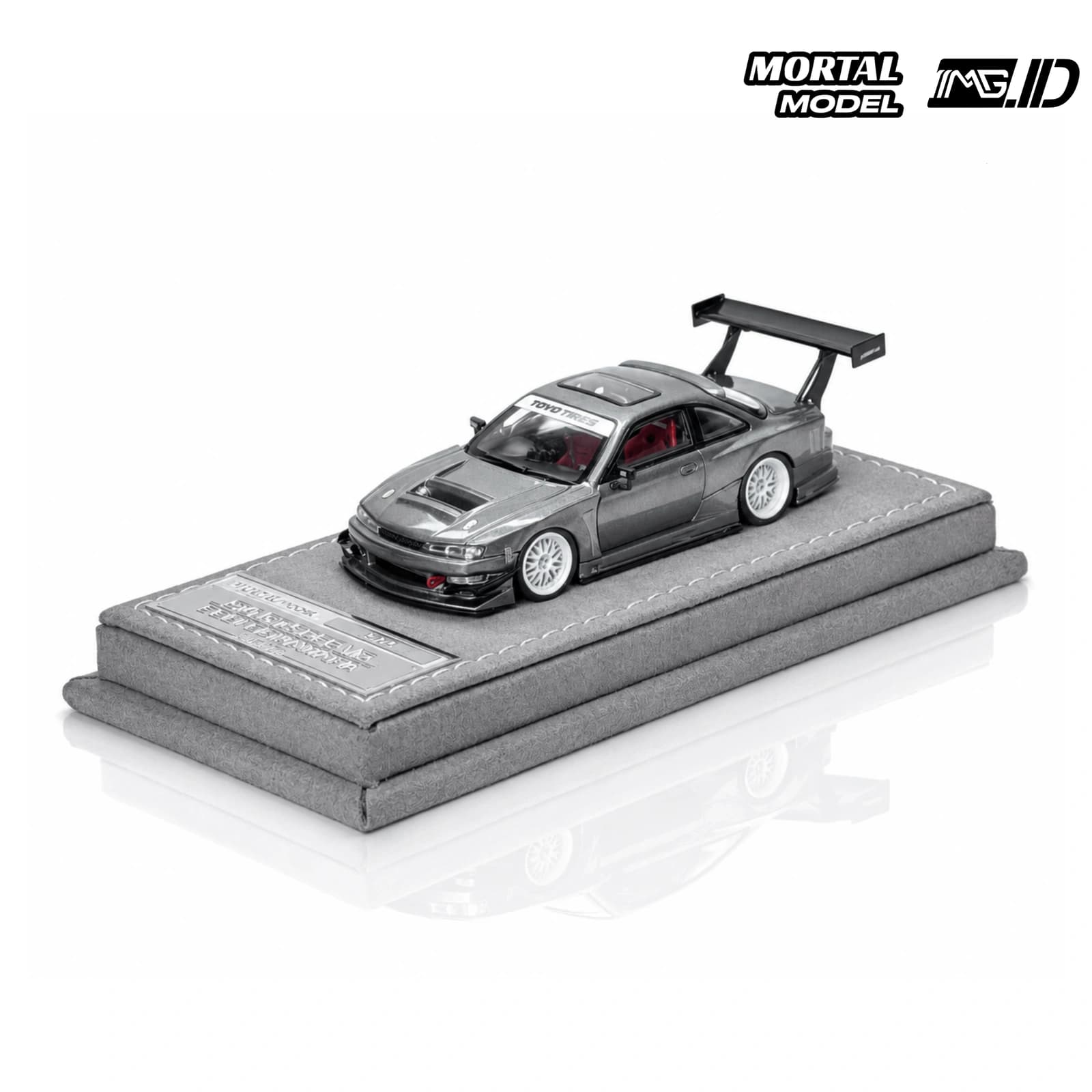 Mortal Model 1:64  Nissan Silvia S14 Seiji Ookawara V2 Grey Limited 899 Pcs 2