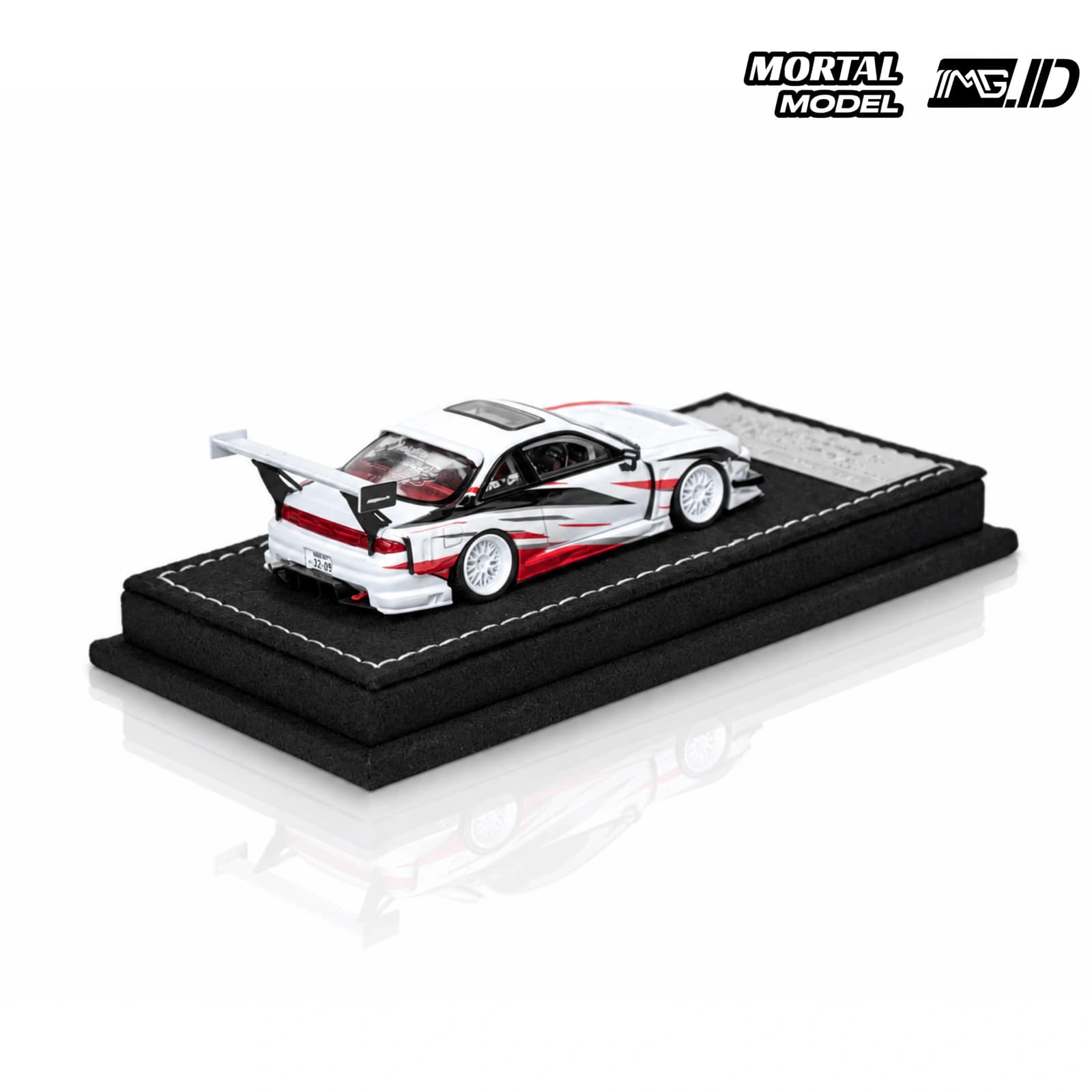 Mortal Model 1:64 Nissan Silvia S14 Seiji Ookawara V2 White TMCS Malaysia White Limited 799 pcs 3