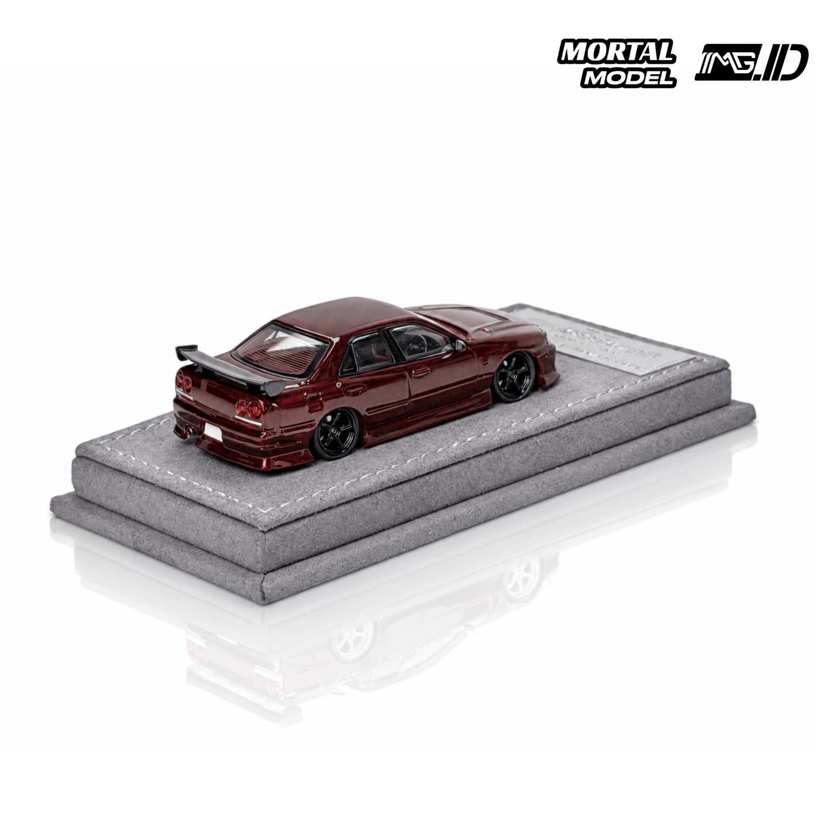 Mortal Model 1:64 Nissan Skyline ER34 Cool Car Show Red Carbon Limited 999 Pcs 4