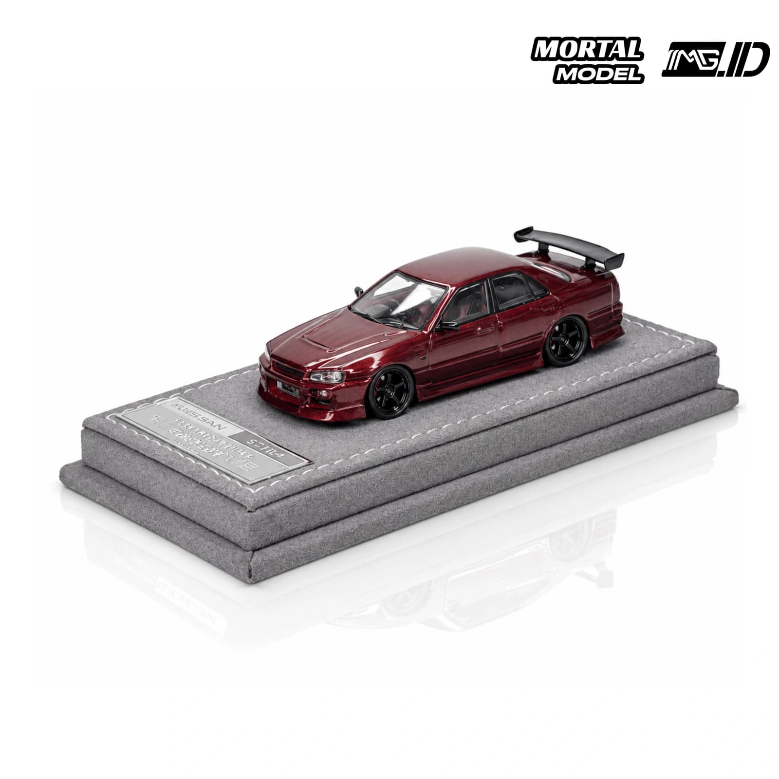 Mortal Model 1:64 Nissan Skyline ER34 Cool Car Show Red Carbon Limited 999 Pcs 2