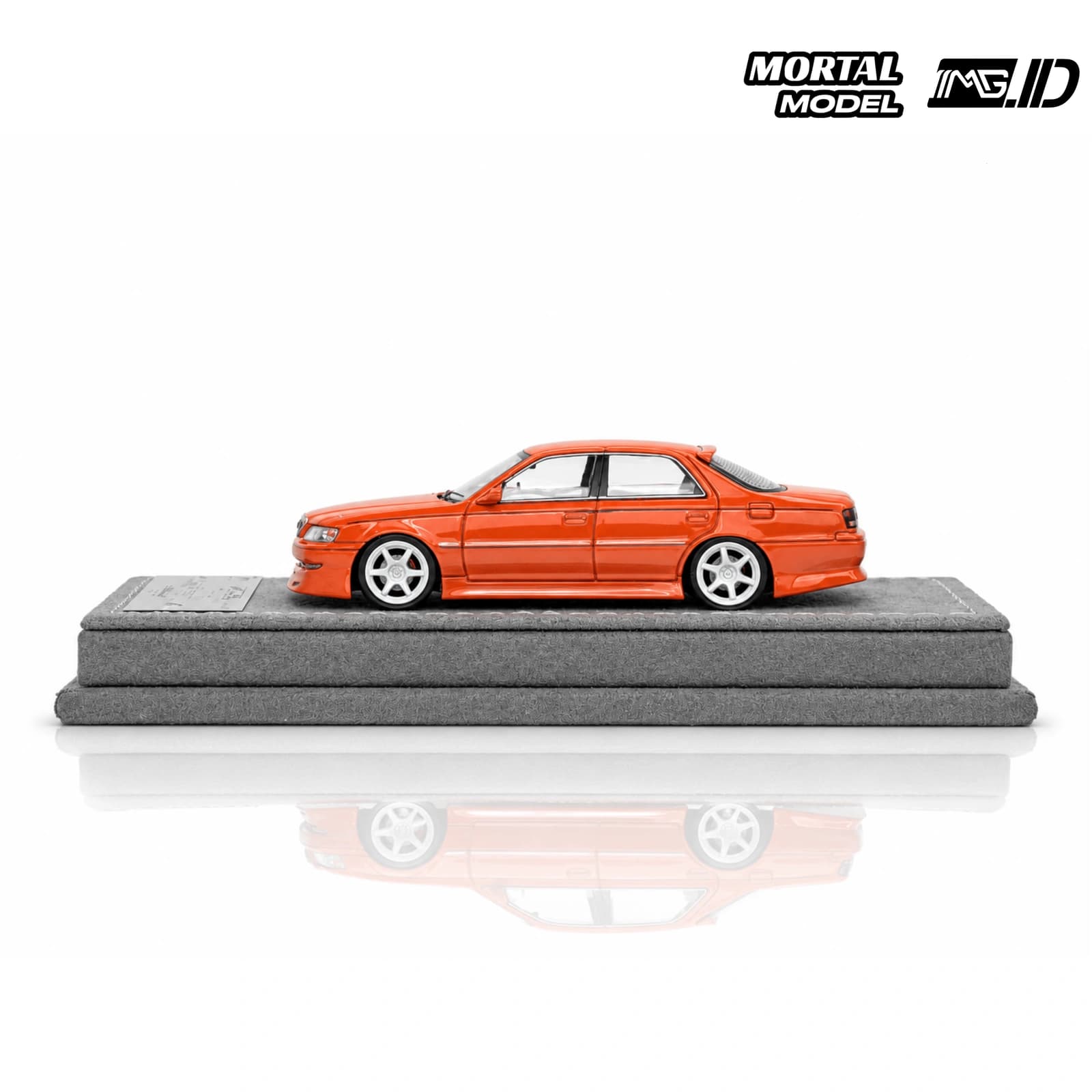 Mortal Model 1:64 Toyota Cresta Hobby Expo China 2025 Pearl Orange Limited 999 Pcs 3