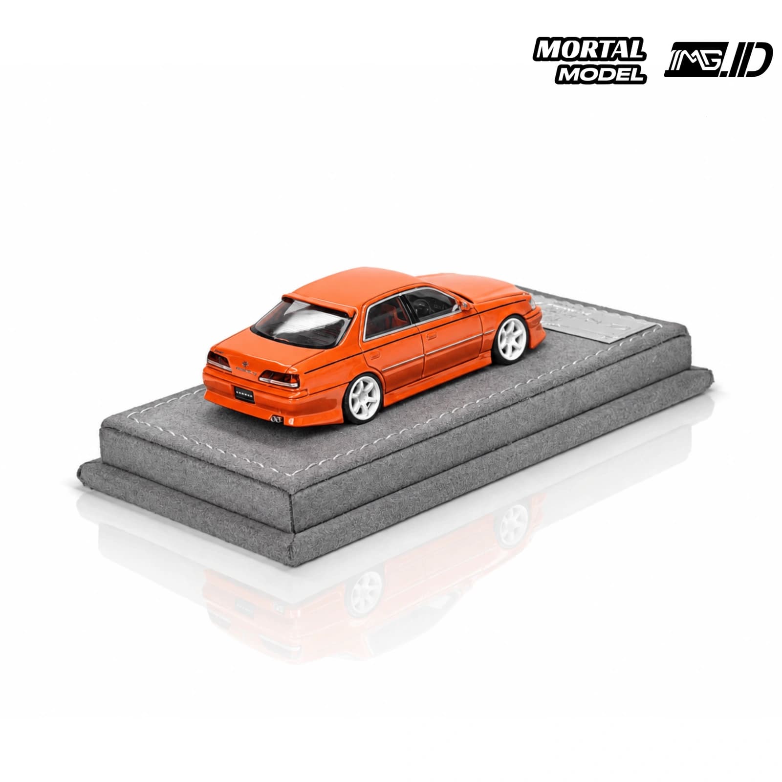 Mortal Model 1:64 Toyota Cresta Hobby Expo China 2025 Pearl Orange Limited 999 Pcs 4