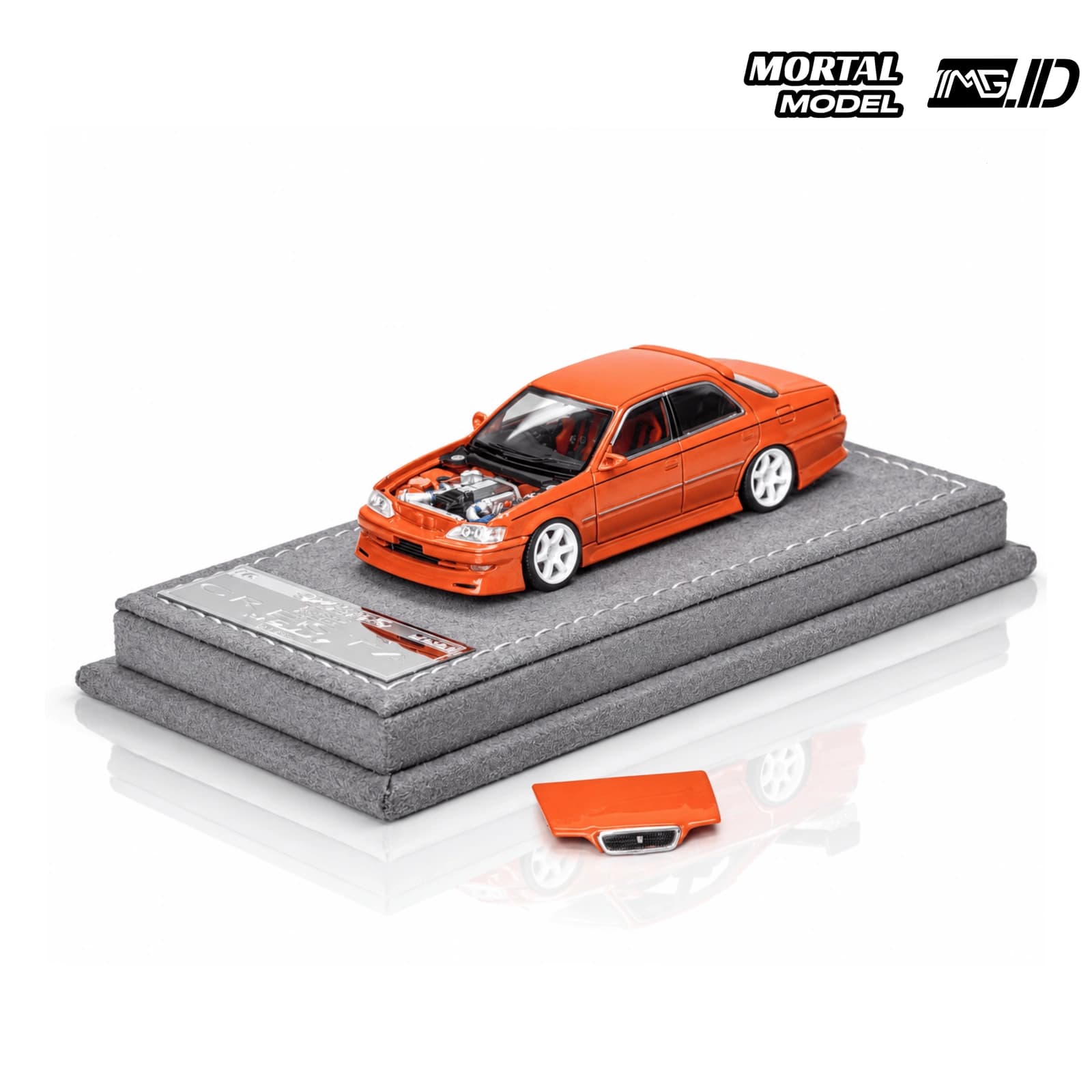 Mortal Model 1:64 Toyota Cresta Hobby Expo China 2025 Pearl Orange Limited 999 Pcs 2