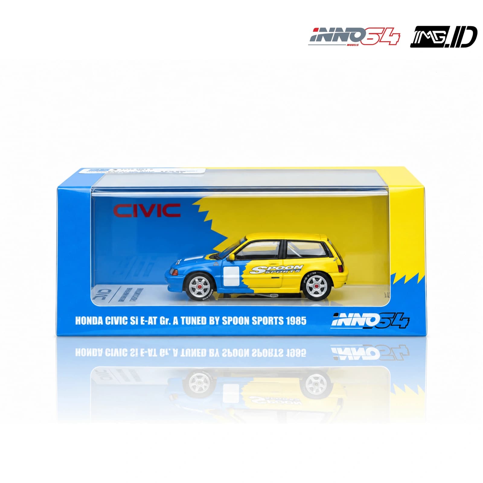 INNO 1:64 Honda Civic Si E-AT Gr. A Tuned by Spoon