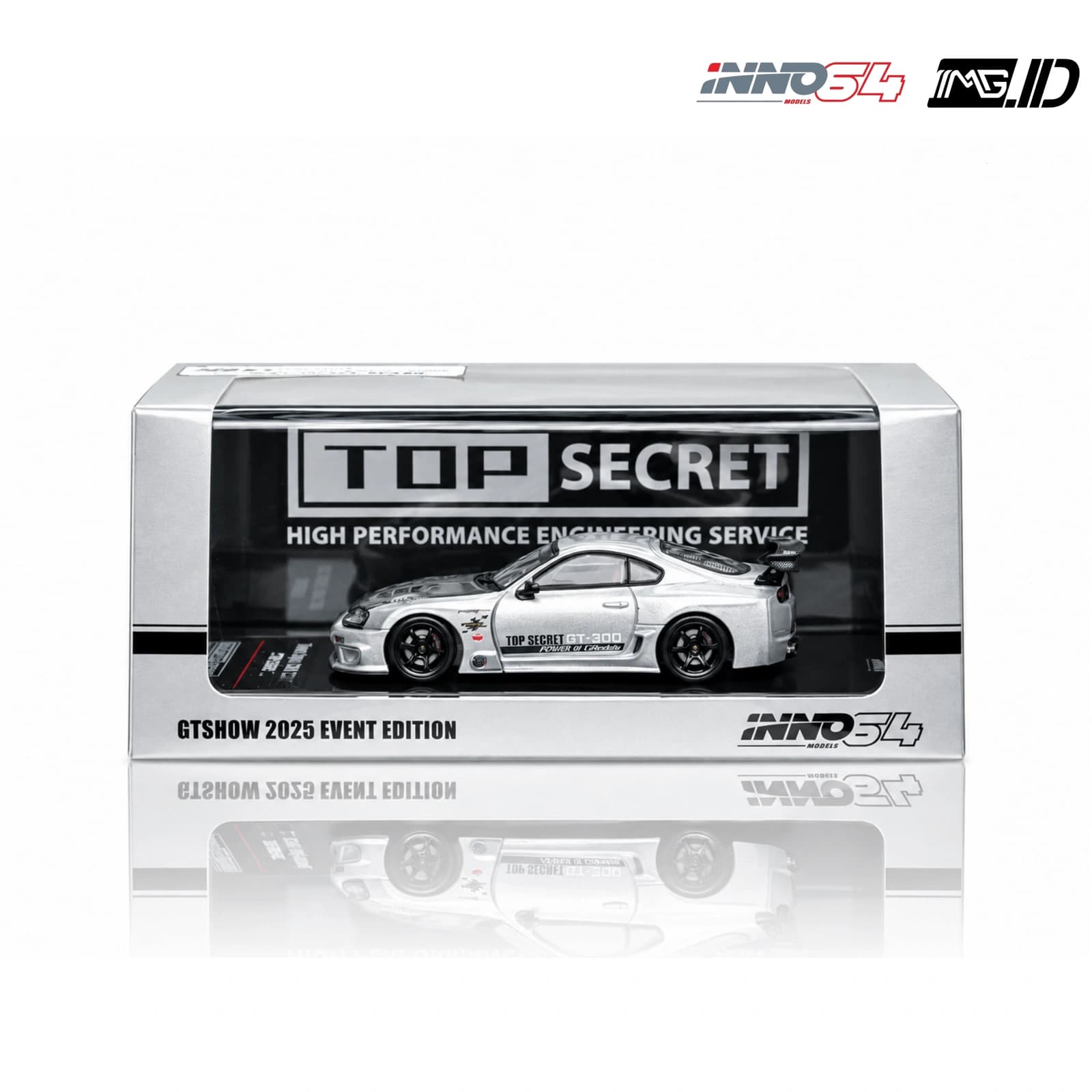 INNO 1:64 Toyota Supra A80 GT 300 Top Secret GT Show 2025