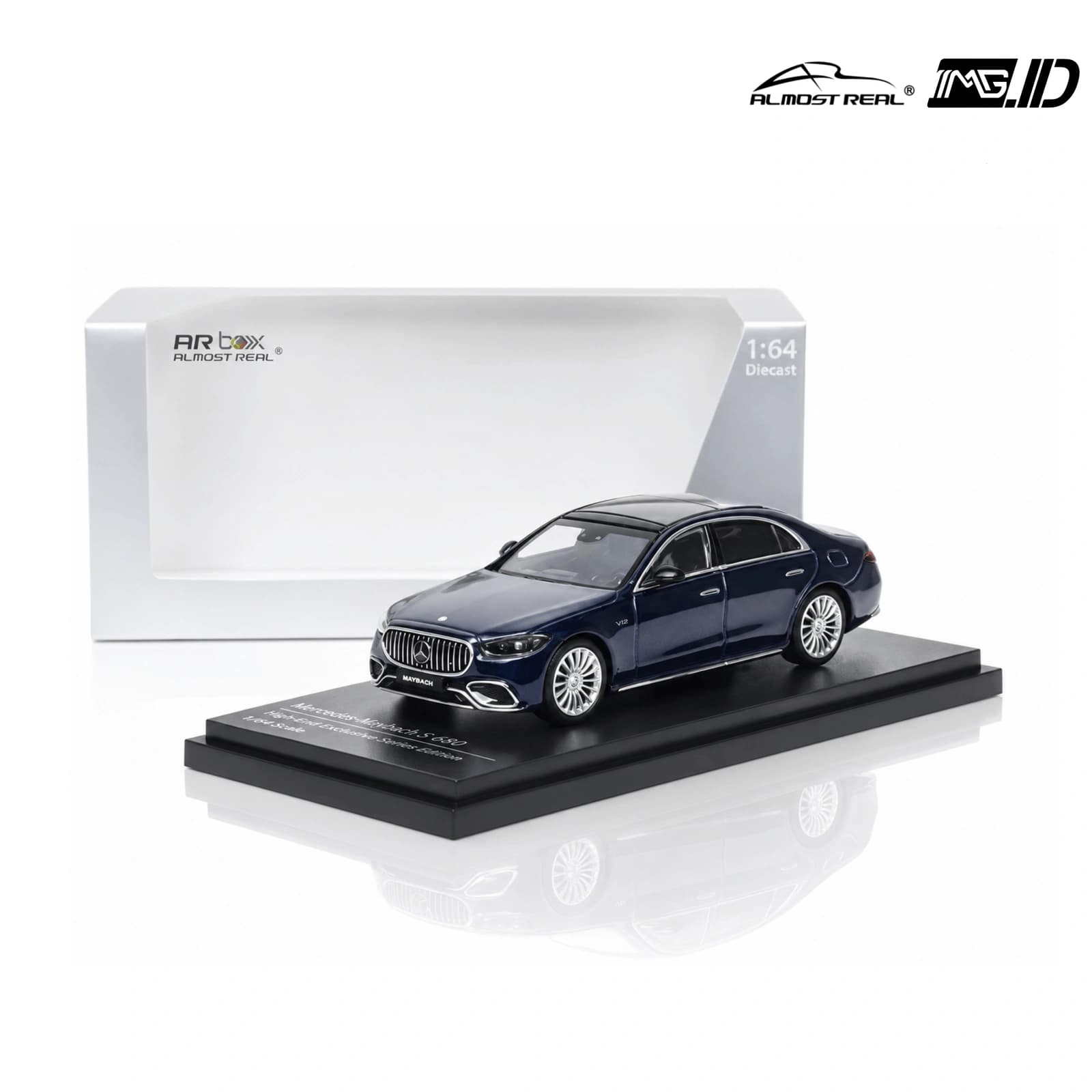 AR Box 1:64 Mercedes AMG S 63 Performace Nautic Blue